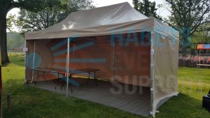 Plooi-tent | 3x6 | Zadel