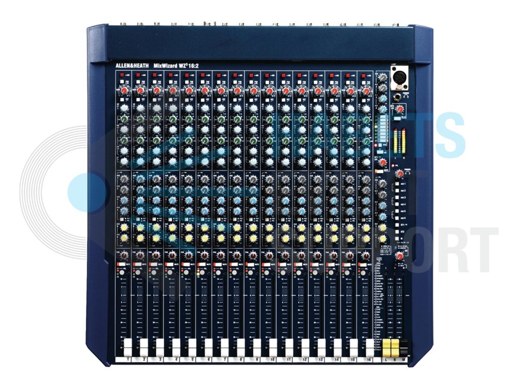 Analoge mixer Allen&heath wizzard monitor mixer Habets Event Support