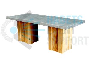 Buffettafel | 180x80 cm | Zink | Industrieel | Blok