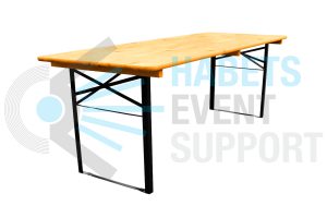 Picknicktafel | 220x70 cm | Hout | Bierset Extra Breed