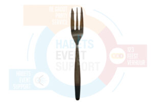 Gebaksvork | RVS | Standaard | Verpakt per set | 25 stuks