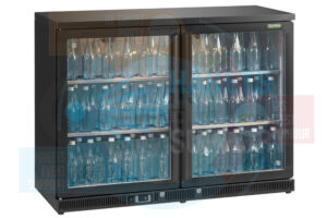 Buffetkoeling | 2 Glasdeuren | 300 liter