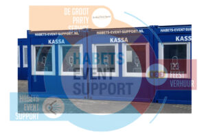 Kassa unit | 10ft Container | 2 luiken