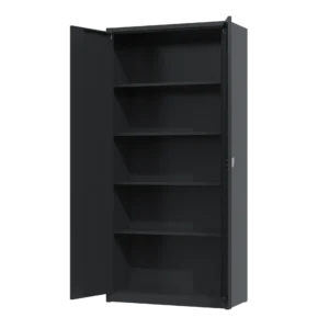 Archiefkast | Zwart | 4 Legborden