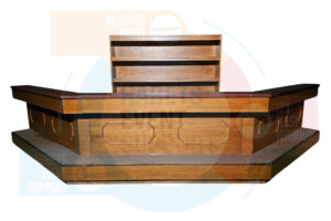 Barombouw | Bruin Café | Small | incl. achterwand