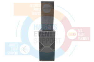 Outdoor Geluidsset | NEXT SP12 + LAS418A | tot 550 personen